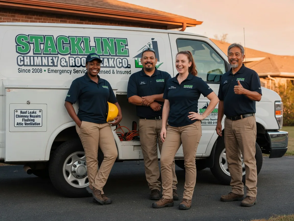 Chimney flashing repair company in Porterville, CA